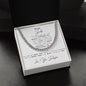 To My Dad | I Can Conquer The World | Cuban Link Necklace