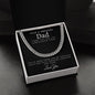 Awesome Dad | Thank You Dad | Cuban Link Necklace