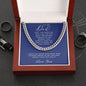 To My Dad | You Make Me Feel Life | Cuban Link Chain
