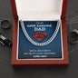 Super Awesome Super Hero Dad | Cuban Link Necklace
