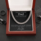 Awesome Dad | Thank You Dad | Cuban Link Necklace