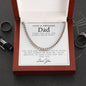 Your a Awesome Dad | The Love And Guidance | Cuban Link Necklace