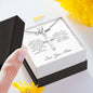 To My Mom | Thank You Mom For All The Sacrafices | Cross Necklace
