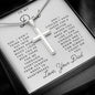 To My Dad | I Don't Think I Can Put Into Words | Cross Necklace