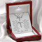To My Dad | I Don't Think I Can Put Into Words | Cross Necklace