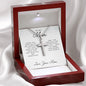 To My Mom | Thank You Mom For All The Sacrafices | Cross Necklace
