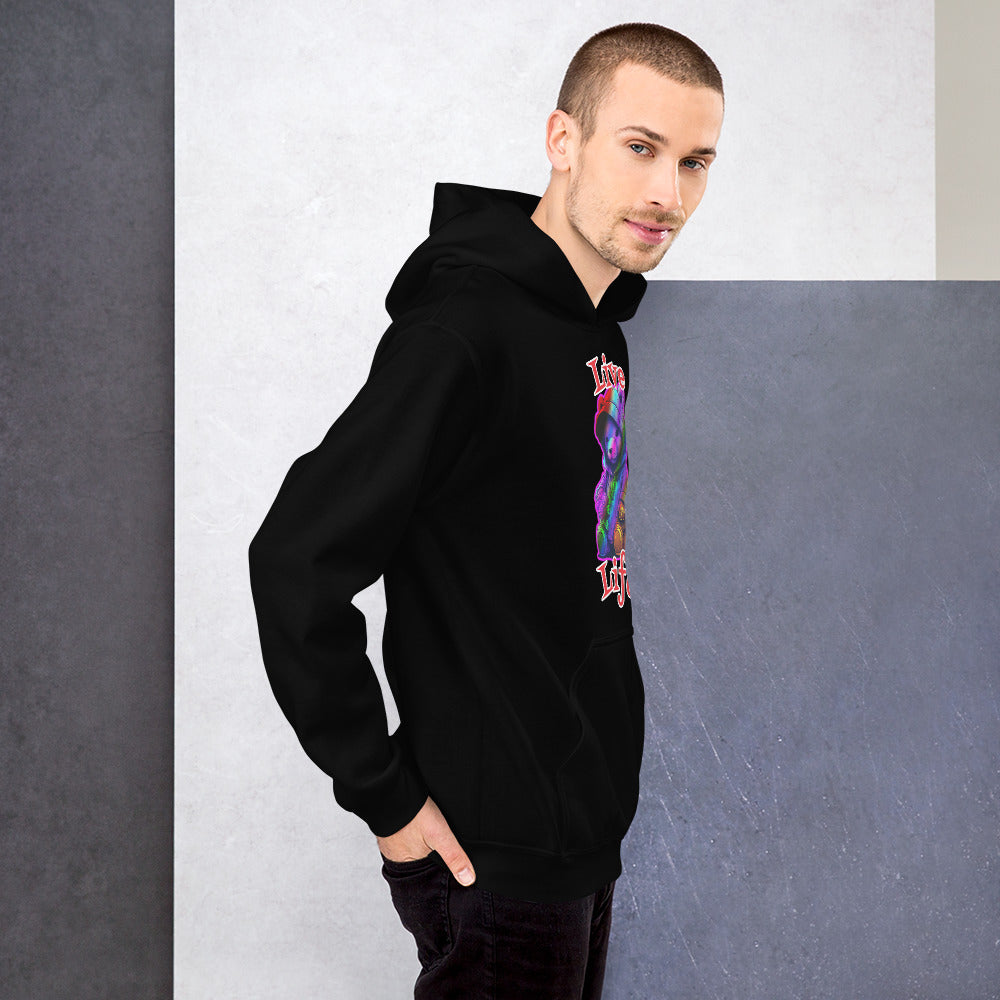 Knqv "Live Life" Hood Candy Teddy Bear | Hoodie