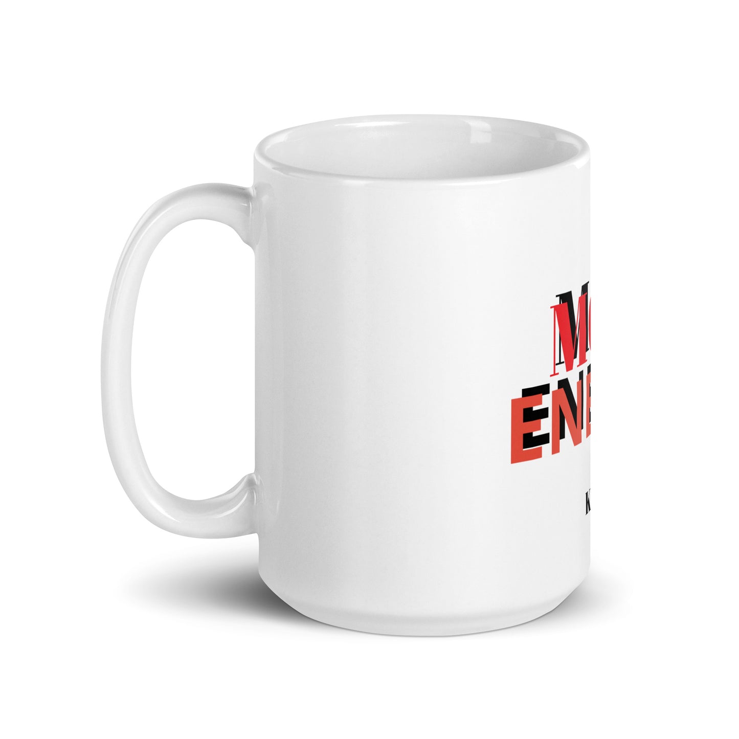 Mom Energy | White glossy mug from Knqv