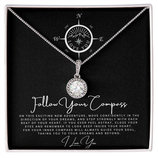 Graduation, Follow Your Compass Daughter | Jewelry, College, High School, Elementary School, Senior Graduation, Compass