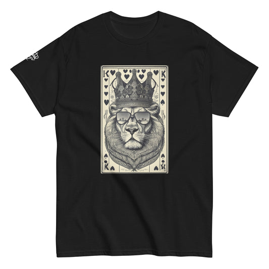 King of Hearts Lion, Knqv, Men's T-shirts, T-shirts of King, Men's classic tee