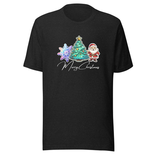 Merry Christmas Shirt, Cute Christmas Family Shirt, Mens Women Christmas tee Holiday Shirt, Santa, Snowflake, Christmas shirt, Santa Deer Shirt,