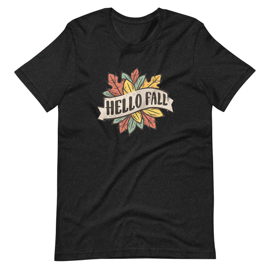 Hello Fall Shirt, Hello Fall T shirt, Hello Fall Tee, Fall Gift shirt, Fall Shirt, Womens and men Fall Shirt, Fall Top, Fall Outfit,Fall Shirts, For men and Women, Unisex t-shirt