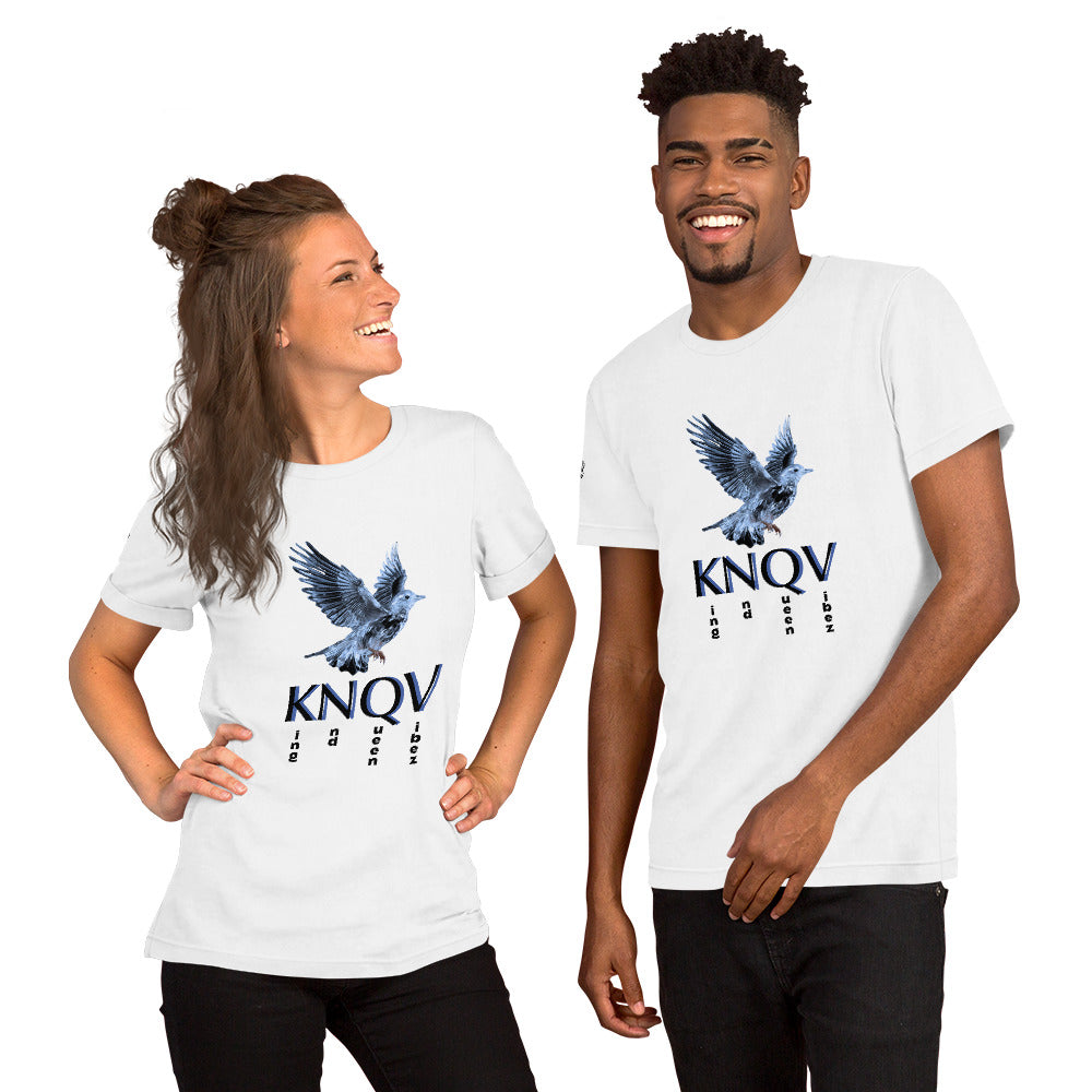 Knqv s Dove Logo Knqv Brand Eedre Kingz T shirt Men s and