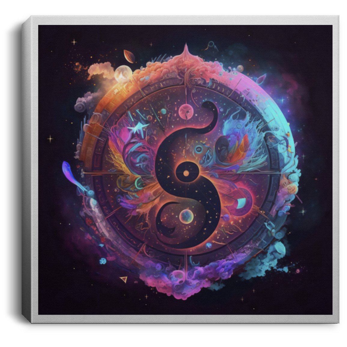 Time Stone in Space | Wall Art