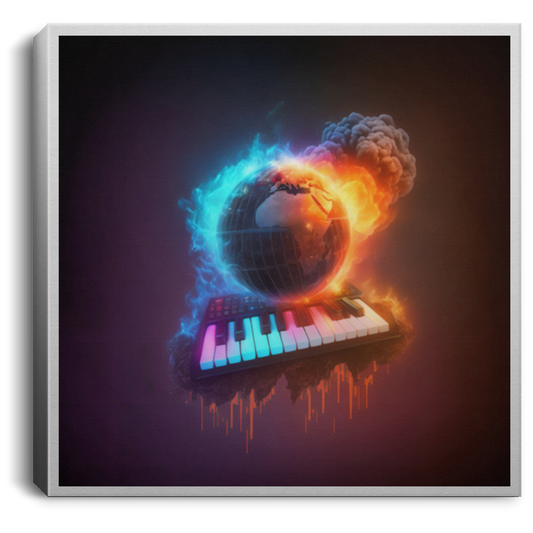 Flamed Midi Keyboard #2