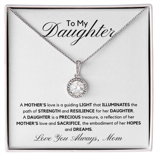 To My Daughter | A Daughter is a Precious treasure | Eternal Hope Necklace
