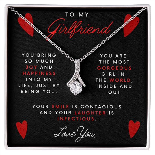 To My Girlfriend | You Bring So Much Joy | The Alluring Beauty necklace