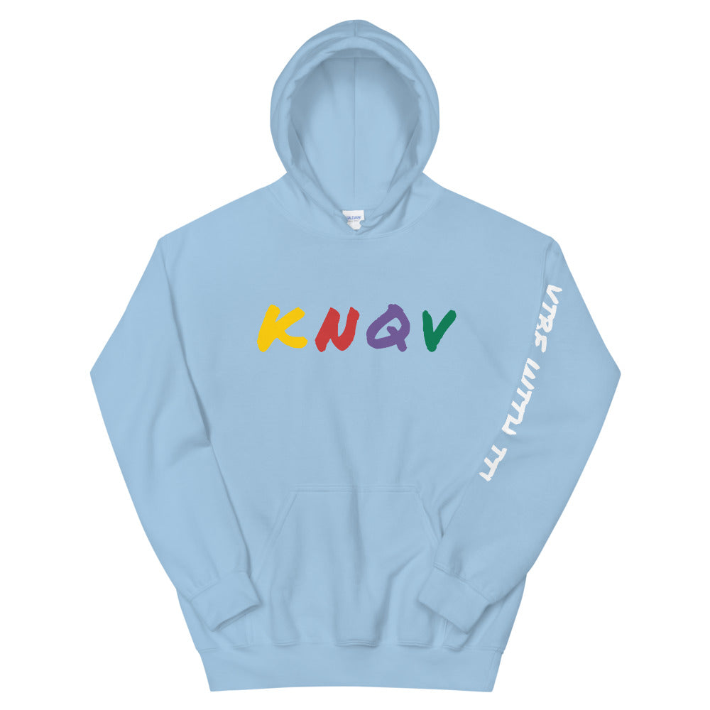Knqv Original Letter Color | Unisex Hoodie